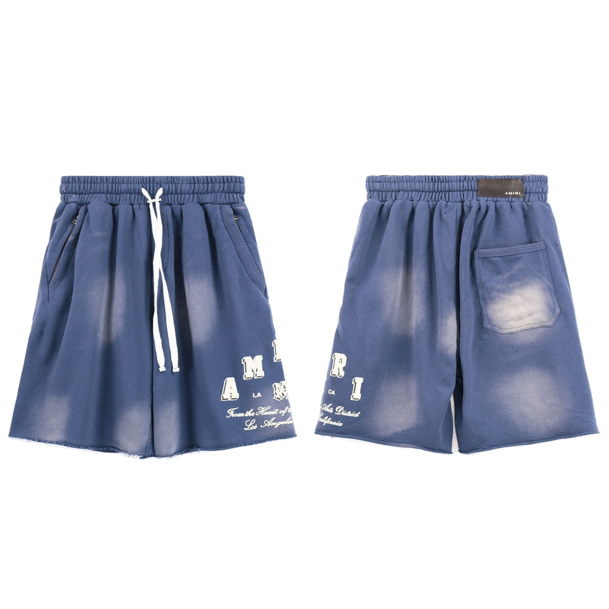 AMIRI Washed Graphic T-Shirt & Shorts Set — front