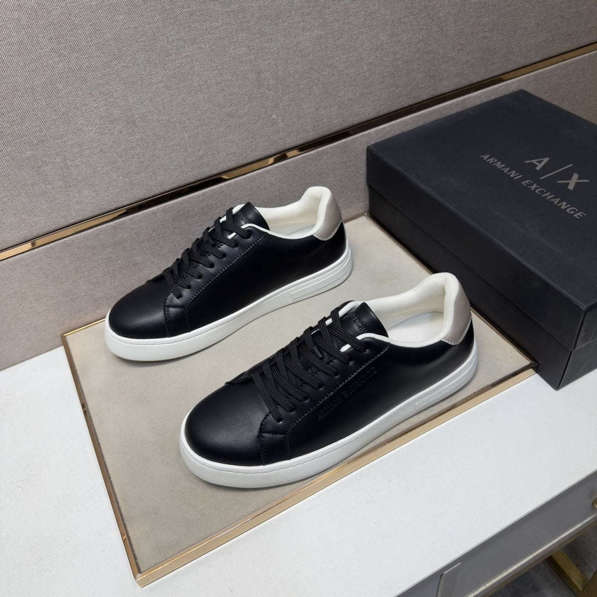 Armani Men’s Low-Top Sneakers — front