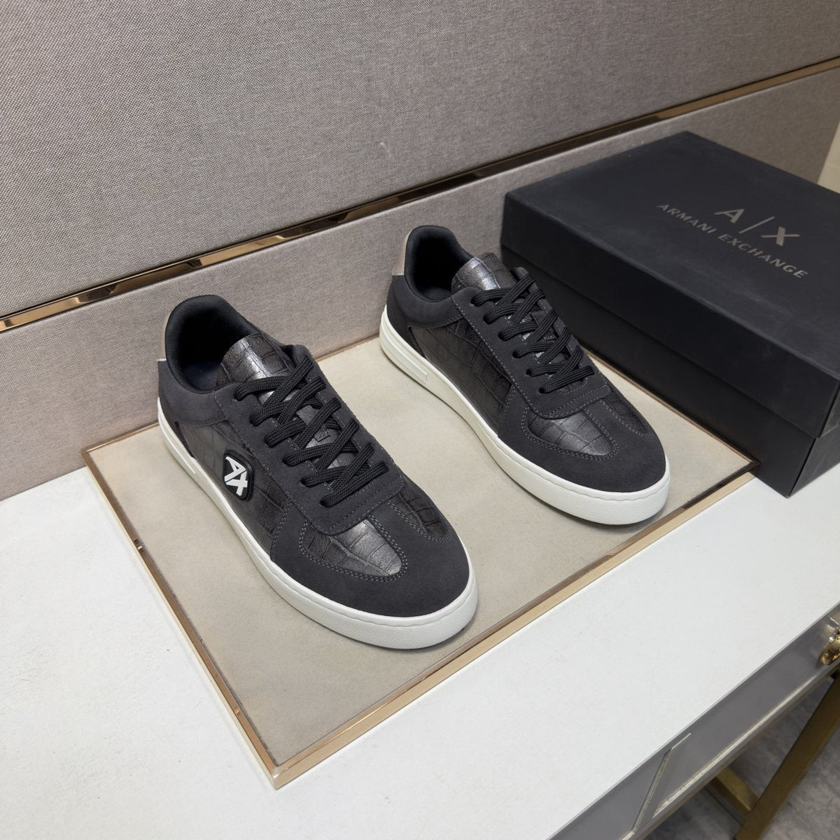 Armani Exchange Low-Top Sneakers — front