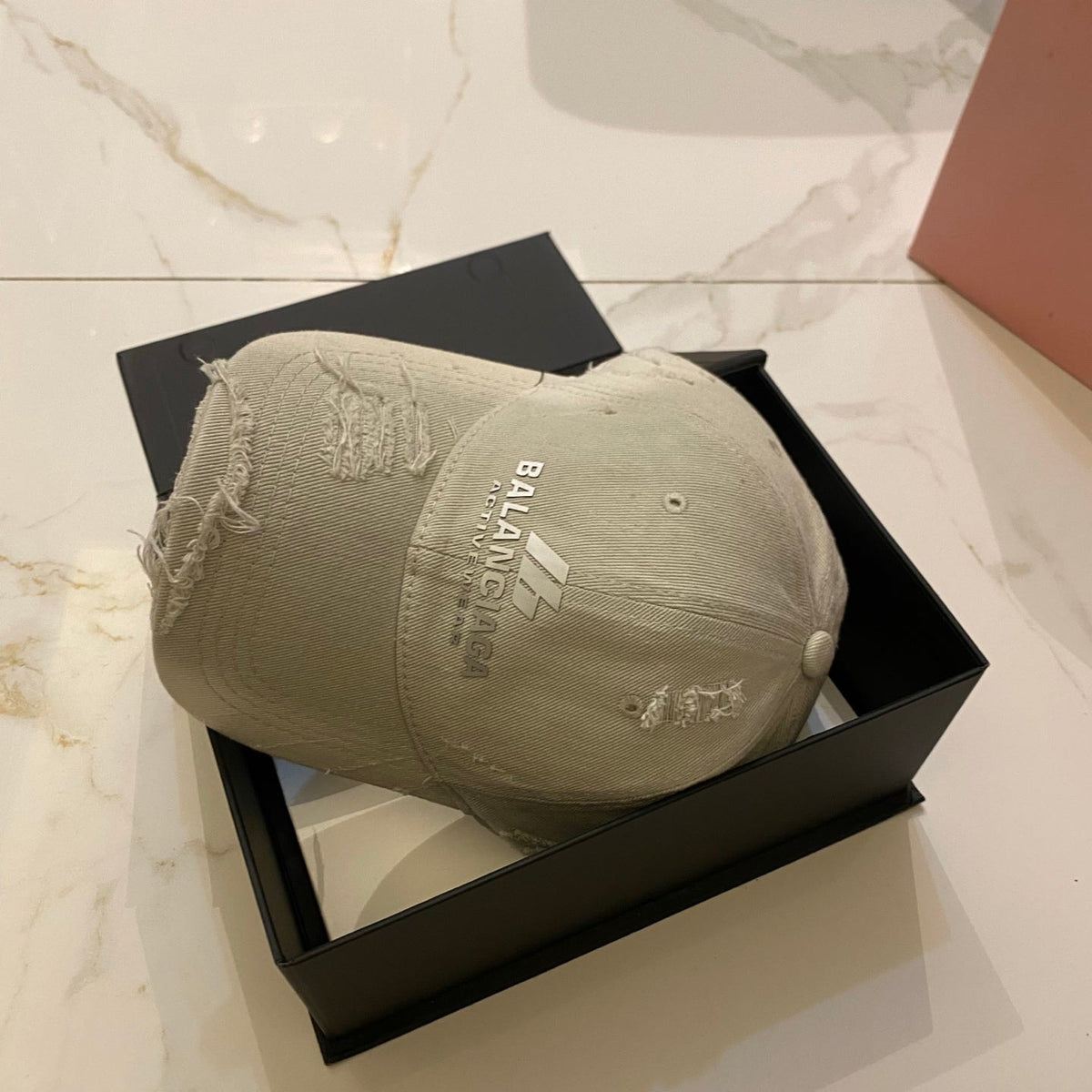 Balenciaga Washed Baseball Cap