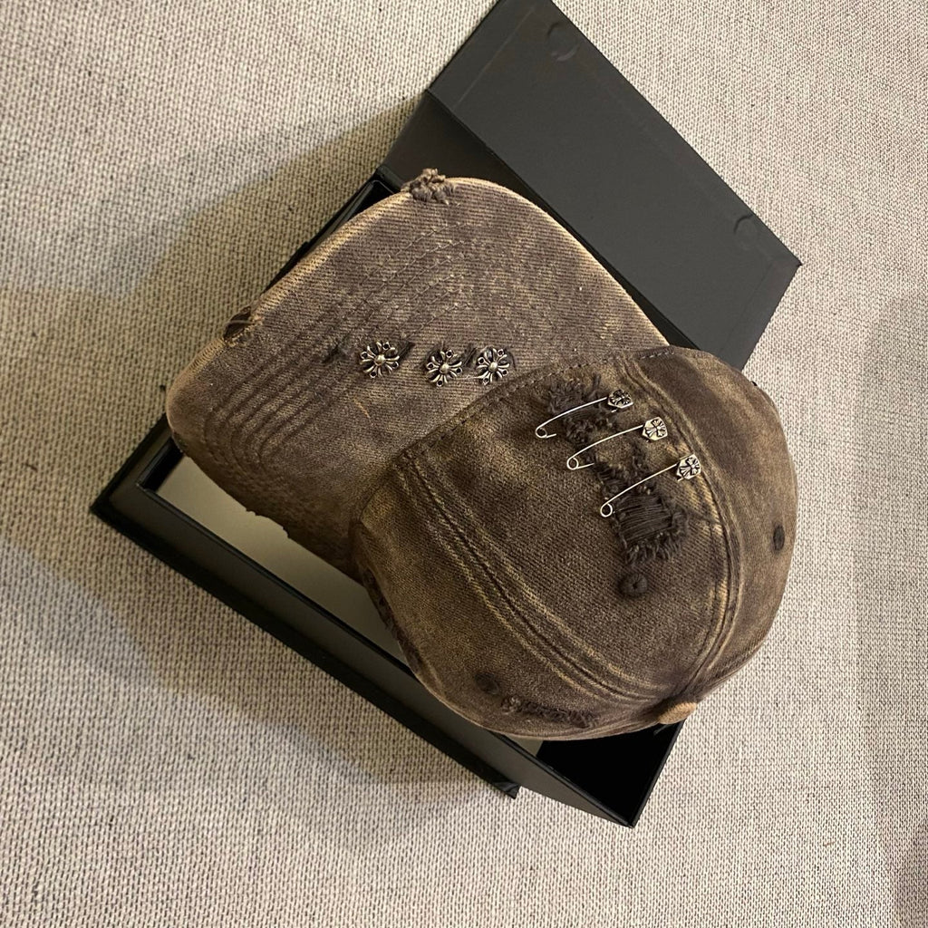 Vintage Washed Distressed Baseball Cap